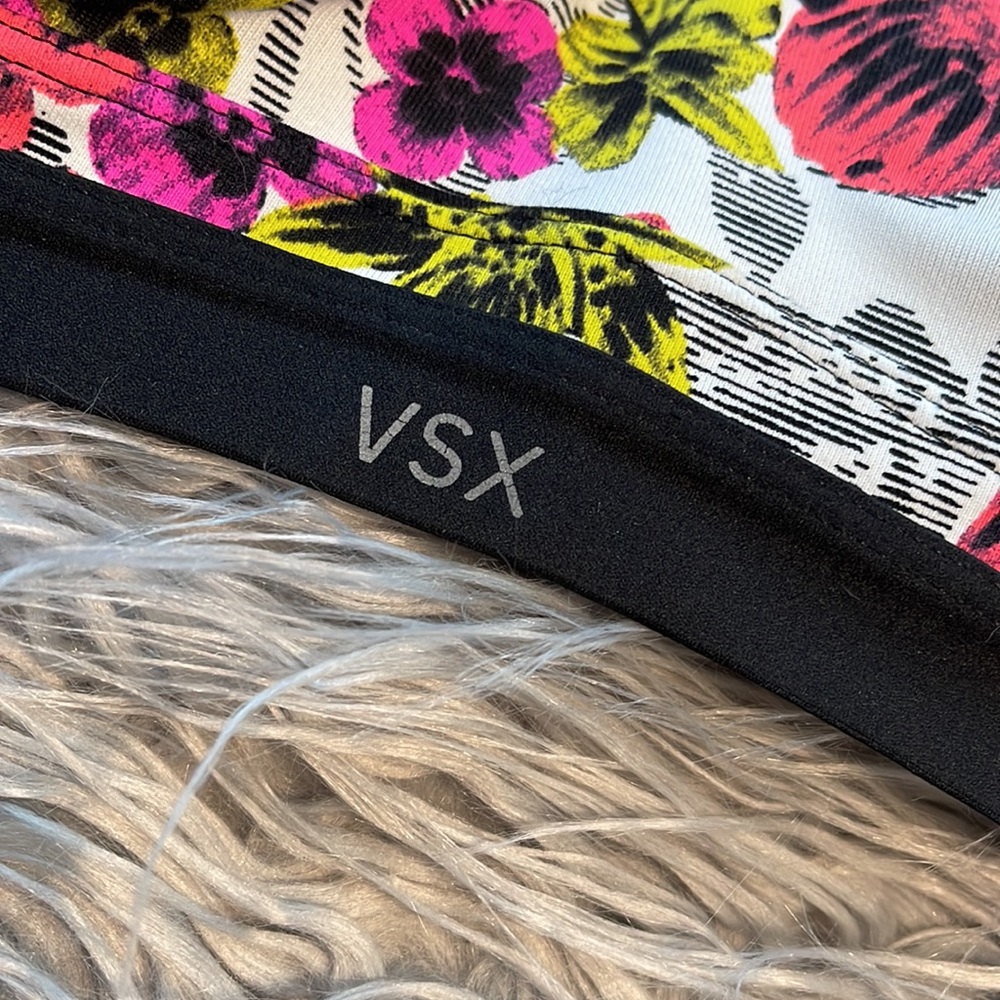 Victoria's Secret Sport VSX Blue Racerback Bra 32B - Picture 2 of 5